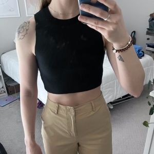 Aerie Cropped Tank, Size S